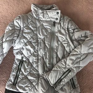 Quilted Moto jacket.